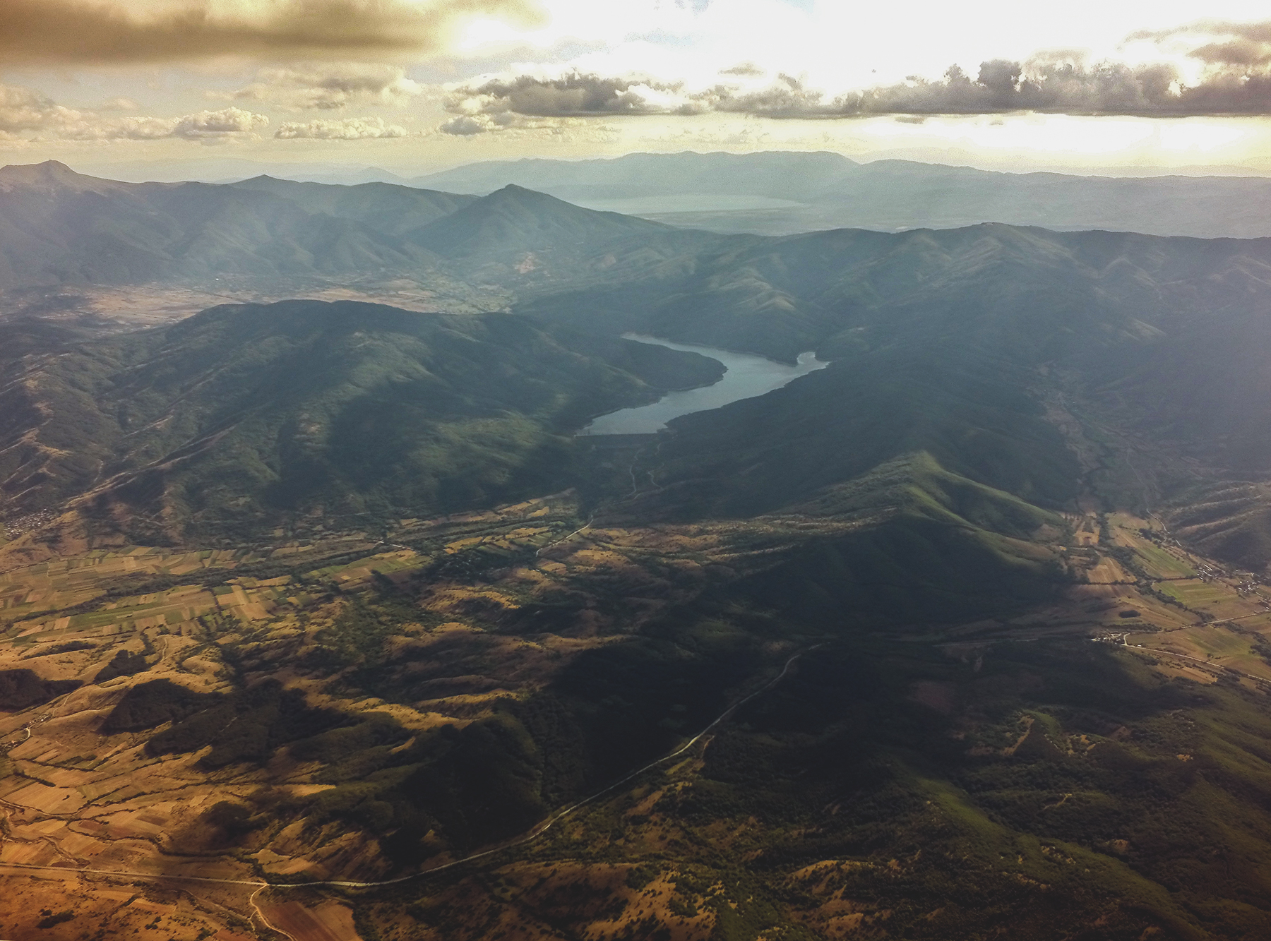 Macedonia-from-the-air-in-the-evening