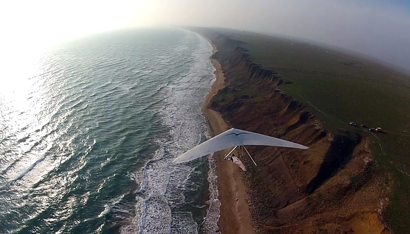 Crimea hang gliding