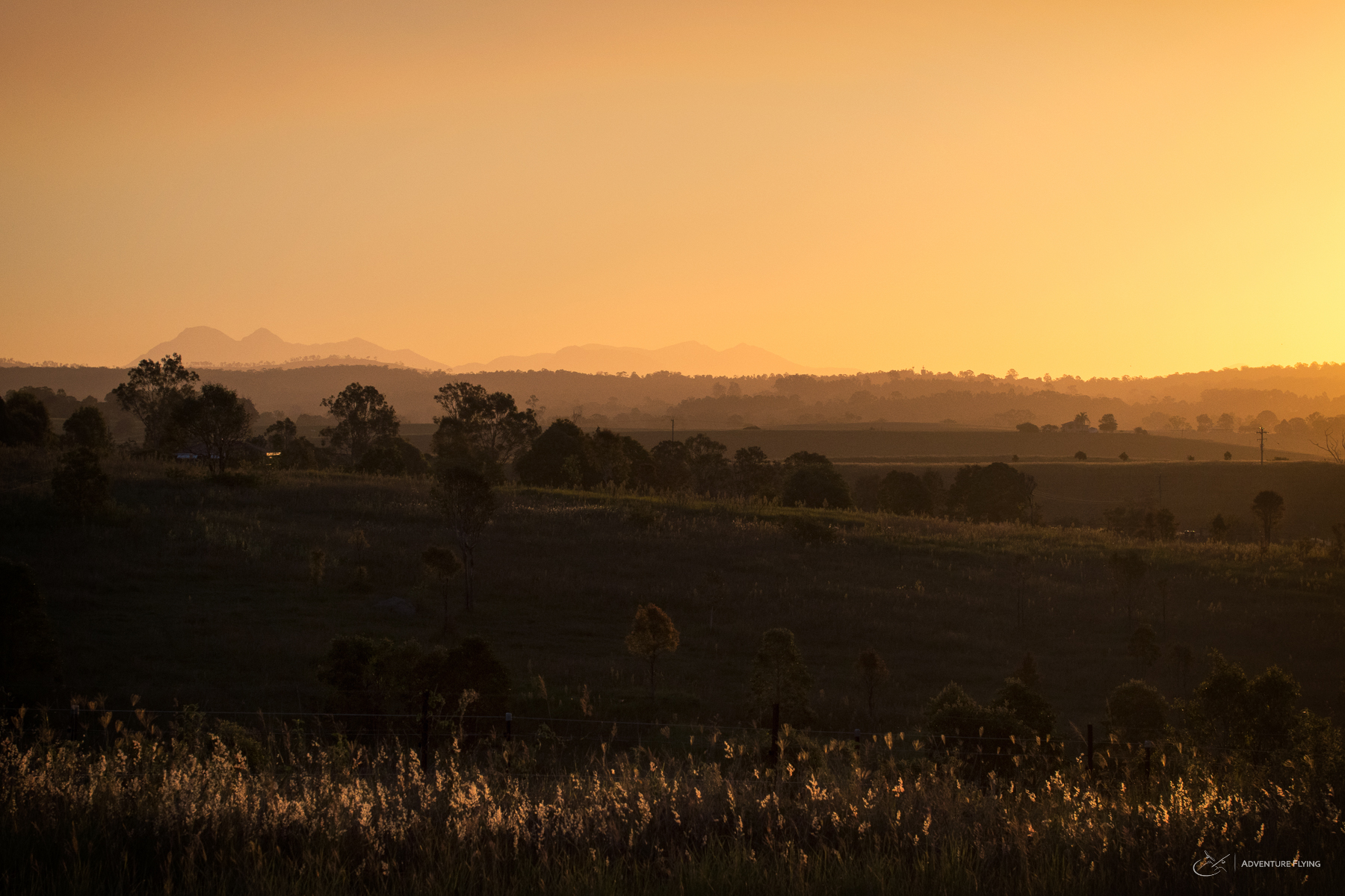 Sunset in Queensland