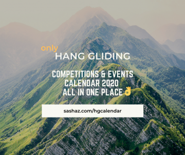 Hang gliding competitions calendar